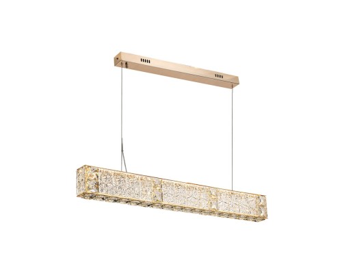 5071/40L HALL ODL24 493 золото/прозрачный/металл/хрусталь/стекло Люстра LED 40W 3700K VERSION