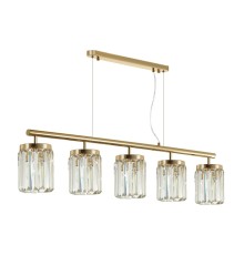 Люстра подвесная хрустальная Odeon Light 4987/5 VASSA E14 5*40W 