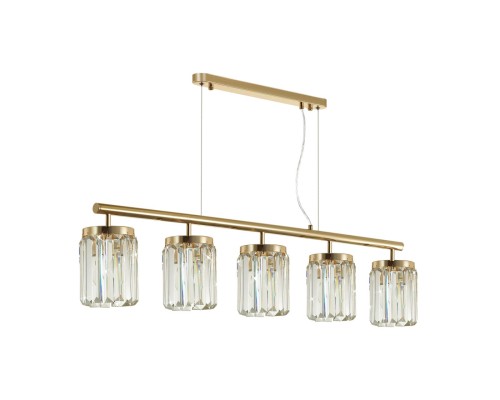 4987/5 CLASSIC ODL22 449 золотой/хрусталь Люстра E14 5*40W VASSA