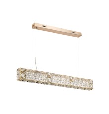 5071/40L HALL ODL24 493 золото/прозрачный/металл/хрусталь/стекло Люстра LED 40W 3700K VERSION