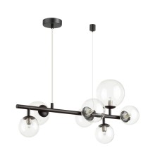 4818/7 MODERN ODL21 201 черный/прозрачный Люстра G9 7*40W TOVI