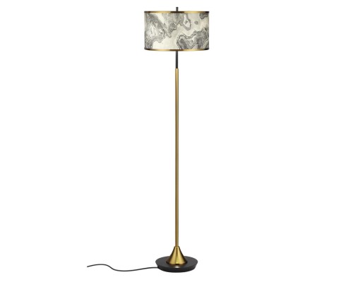 5064/2F MODERN (В 2-Х КОРОБКАХ) ODL24 405 античн.бронза/серо-беж./металл/натур.камен.