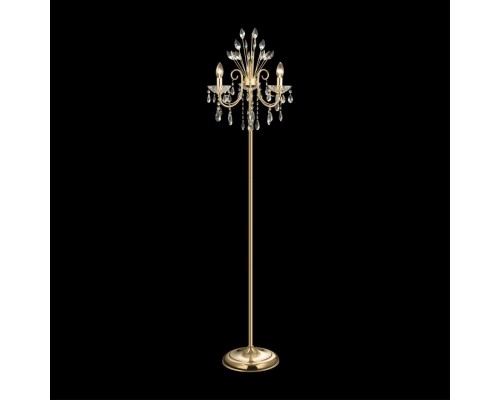 4977/3F HALL ODL23 539 золотой/хрусталь Торшер E14 3*40W VERSIA