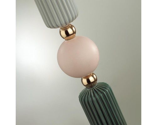 4861/1F CLASSIC ODL_EX22 40 золотой/раноцветн.керамика/стекло Торшер E27 1*60W 4861/1F CANDY