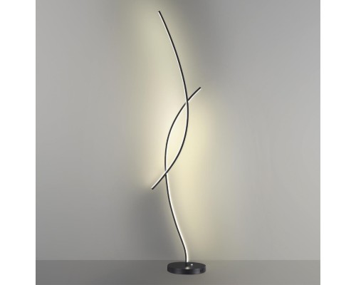 5693/24FL LEDIO LN26 470 чёрный Торшер с ПДУ LED 24W 3000-6000K 220V NYX