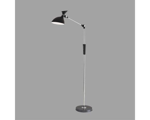 8331/15FL LEDIO черный, металл/пластик Торшер LED 15W 3000/4000/6000K 220-240V ССТ/диммер HORSA