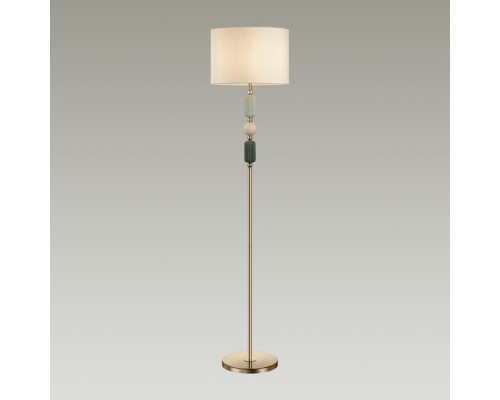 4861/1F CLASSIC ODL_EX22 40 золотой/раноцветн.керамика/стекло Торшер E27 1*60W 4861/1F CANDY