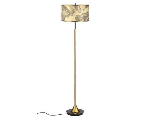 5064/2F MODERN (В 2-Х КОРОБКАХ) ODL24 405 античн.бронза/серо-беж./металл/натур.камен.