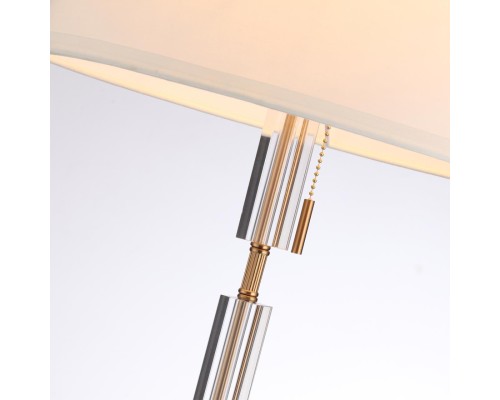 4894/1F MODERN ODL_EX22 55 бронзовый/белый/абажур ткань Торшер E27 1*60W LONDON