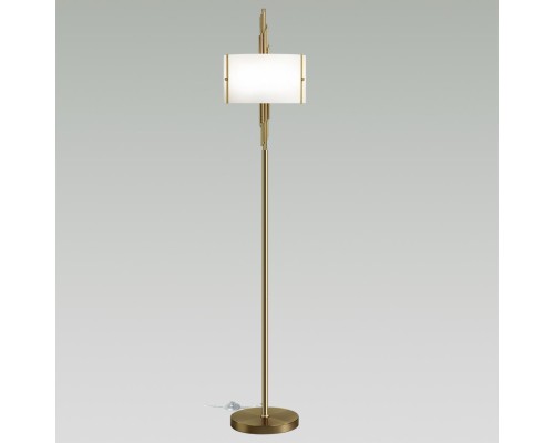 5415/3F MODERN ODL_EX23 39 бронзовый/белый матовый/металл/стекло Торшер E27 3*40W MARGARET