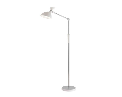 8330/15FL LEDIO белый, металл/пластик Торшер LED 15W 3000/4000/6000K 220-240V ССТ/диммер HORSA