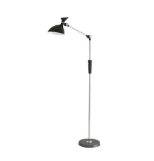 8331/15FL LEDIO черный, металл/пластик Торшер LED 15W 3000/4000/6000K 220-240V ССТ/диммер HORSA