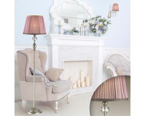 Торшер Odeon Light 3393/1F Gaellori матовое серебро