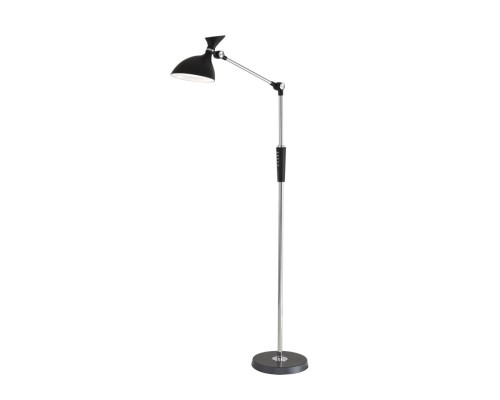 8331/15FL LEDIO черный, металл/пластик Торшер LED 15W 3000/4000/6000K 220-240V ССТ/диммер HORSA