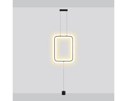 7022/27FLA HIGHTECH ODL25 247 Напольный светильник черный/металл/акрил IP20 LED 3000K 220V TEO