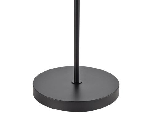 8043/1F MODERNI LN25 черный/серый/бежевый, металл/текстиль/ротанг Торшер Е27 1*60W 220V LAUNA