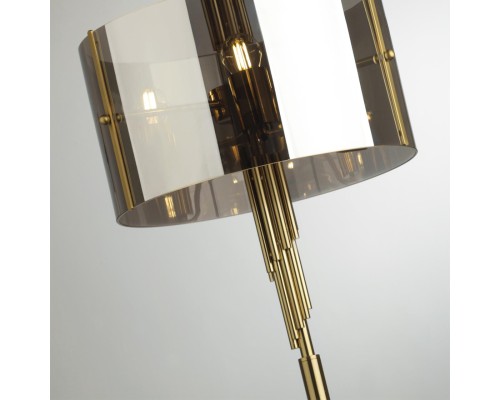 4895/3F MODERN ODL_EX23 37 бронзовый/дымчатый/металл/стекло Торшер E27 3*40W MARGARET