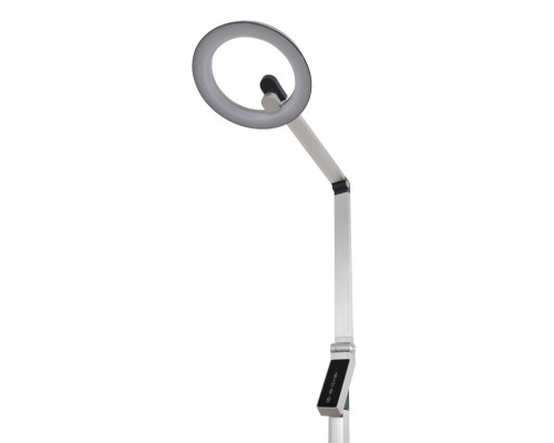 8333/15FL LEDIO серебро, металл/пластик Торшер LED 15W 3000/4000/6000K CCT/диммер/LCD 220-240V GENRI