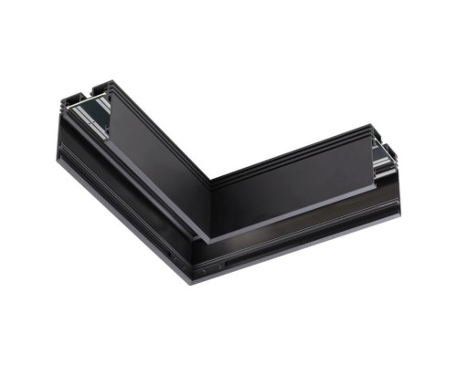 Соединитель для низковольтного шинопровода L-образный Novotech 135030 Kit черный