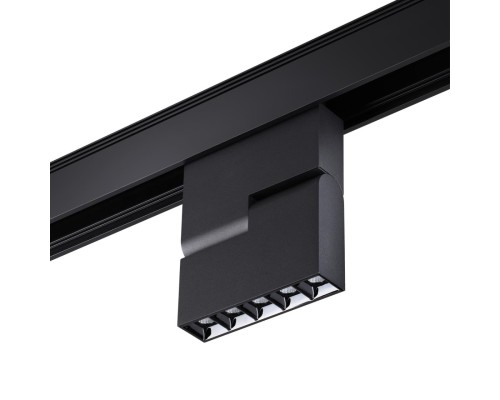 358535 SHINO NT21 049 черный Трековый светильник для низковольного шинопровода IP20 LED 4000K 12W 48V KIT