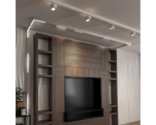 358607 SHINO NT21 035 белый Трековый светильник для низковольного шинопровода IP20 LED 4000K 24W 48V FLUM