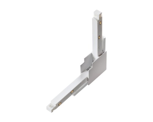 135123 SHINO NT21 033 белый Соединитель с токопроводом для шинопровода Г-образный IP20 48V FLUM
