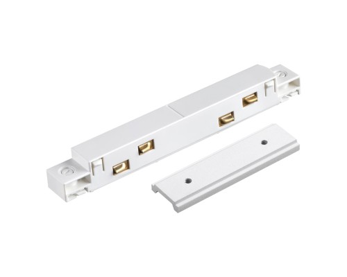 135102 SHINO NT20 026 белый Cоединитель с токопроводом прямой IP20 48V FLUM