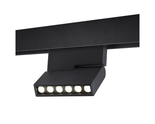 359494 SHINO NT24 138 черный Трековый низковольт. св-к диммир. со сменой цв.температуры, пульт ДУ/Tuya Smart Life IP20 LED 12W 48V 3000-6500K FLUM