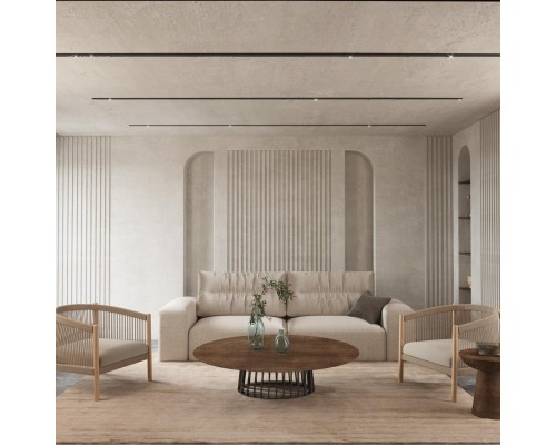 359511 SHINO NT24 126 черный Трековый светильник для низковольт. шинопровода арт.135179-135180 IP20 LED 12W 48V 3000K 580Лм FLUM