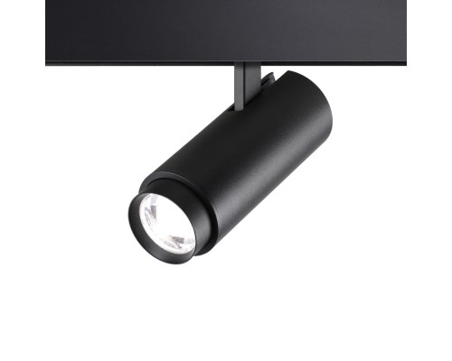 359207 SHINO NT23 070 черный Трековый светильник для низков. шинопровода с переключ. цветовой температуры и мощности IP20 LED 3000К\4000К\6000К 5W/9W/13W 4