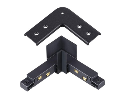 135105 SHINO NT20 026 черный Соединитель с токопроводом для шинопровода 