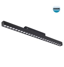 358420 SHINO NT20 027 черн Трековый светильник для низков. шинопровода IP20 LED 4000K 24W 48V FLUM