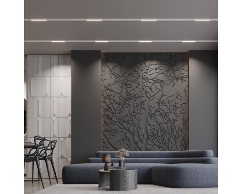 359628 SHINO NT25 000 белый Трековый низковольт. св-к диммир. со сменой цв.температуры, пульт ДУ/Tuya Smart Life IP20 LED 10W 48V 3000-6000K FLUM