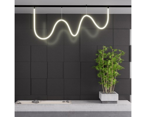 359139 KONST NT23 069 черный Трековый светильник для низковольтного шинопровода FLUM 3000K IP20 LED 25W 48V 2500Лм RAMO