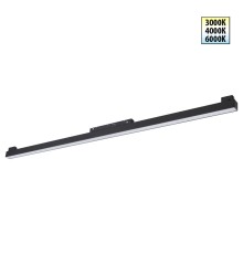 359621 SHINO NT25 000 черный Трековый светильник для низков. шинопровода с переключ. цв. темпер. IP20 LED 3000К\4000К\6000К 30W 48V FLUM