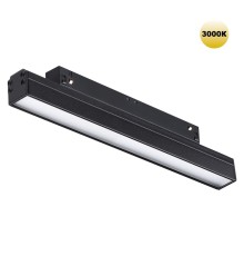 359199 SHINO NT23 079 черный Трековый светильник для низков. шинопровода IP20 LED 3000К 12W 48V 900Лм FLUM