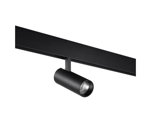 359203 SHINO NT23 078 черный Трековый светильник для низков. шинопровода IP20 LED 3000К 12W 48V 960Лм FLUM