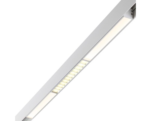 358617 SHINO NT21 038 белый Трековый низковольтный св-к диммируемый с ДУ, со сменой цв.температуры IP20 LED 3000~6500К 12W 48V FLUM