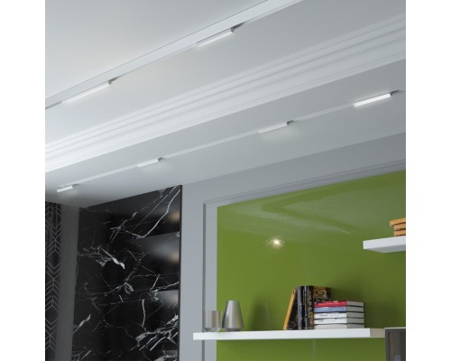 358540 SHINO NT21 036 белый Трековый светильник для низковольного шинопровода IP20 LED 4000K 24W 48V FLUM