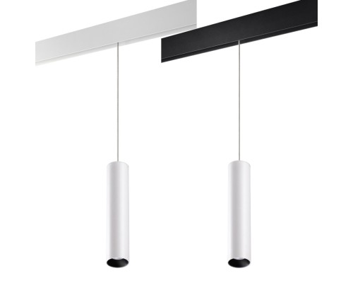 358633 SHINO NT21 040 белый Трековый низковольтный св-к диммируемый с ДУ, со сменой цв.температуры IP20 LED 3000~6500К 12W 48V FLUM