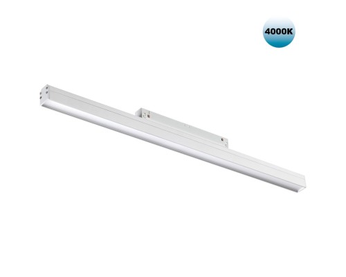 358411 SHINO NT20 027 белый Трековый светильник для низков. шинопровода IP20 LED 4000K 24W 48V FLUM