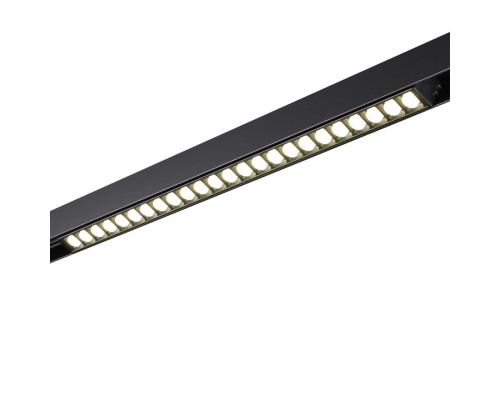 358624 SHINO NT21 038 черный Трековый низковольтный св-к диммируемый с ДУ, со сменой цв.температуры IP20 LED 3000~6500К 24W 48V FLUM