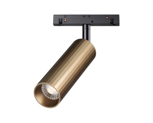 358988 SHINO NT22 бронза светлая/черный Трековый светильник для низковольного шинопровода IP20 LED 4000K 15W 48V FLUM