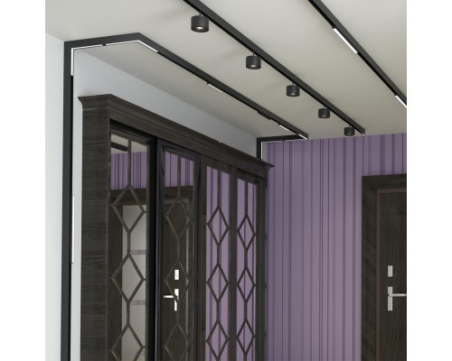 358608 SHINO NT21 035 черный Трековый светильник для низковольного шинопровода IP20 LED 4000K 24W 48V FLUM