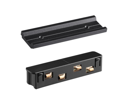 135164 SHINO NT23 055 черный Соединитель с токопроводом прямой IP20 48V FLUM