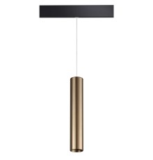 358990 SHINO NT22 бронза светлая/черный Трековый светильник для низковольного шинопровода, провод 0,8м IP20 LED 4000K 20W 48V FLUM