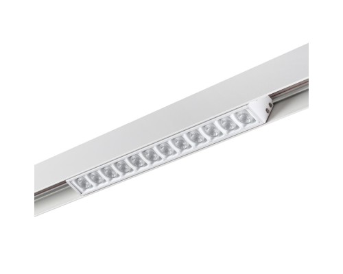 359487 SHINO NT24 134 белый Трековый низковольт. св-к диммир. со сменой цв.температуры, пульт ДУ/Tuya Smart Life IP20 LED 12W 48V 3000-6500K FLUM