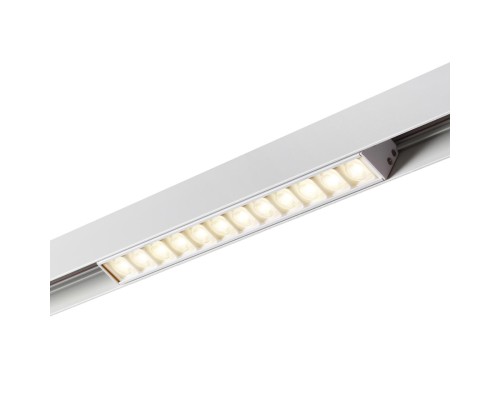 359487 SHINO NT24 134 белый Трековый низковольт. св-к диммир. со сменой цв.температуры, пульт ДУ/Tuya Smart Life IP20 LED 12W 48V 3000-6500K FLUM