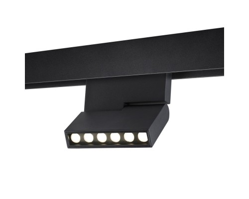 358628 SHINO NT21 039 черный Трековый низковольтный св-к диммируемый с ДУ, со сменой цв.температуры IP20 LED 3000~6500К 12W 48V FLUM