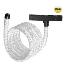 359334 KONST NT24 000 черный Трековый светильник для низковольтного шинопровода FLUM IP20 LED 25W 3000K 48V 2420Лм RAMO